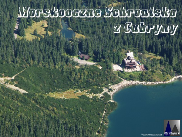 Schronisko nad Morskim Okiem z Cubryny