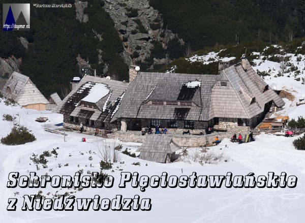 Schronisko w Dolinie Pięciu Stawów Polskich, Schronisko Pięciostawiańskie z Niedźwiedzia