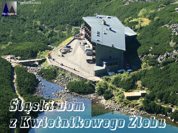 Śląski Dom w Dolinie Wielickiej z Kwietnikowego Żlebu