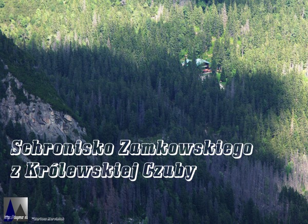 Zamkovského chata, Schronisko Zamkowskiego z Królewskiej Czuby