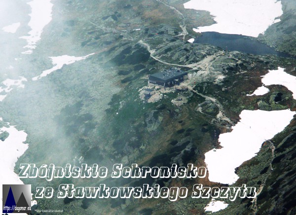 Zbojnícka chata, Zbójnickie Schronisko ze Sławkowskiego Szczytu