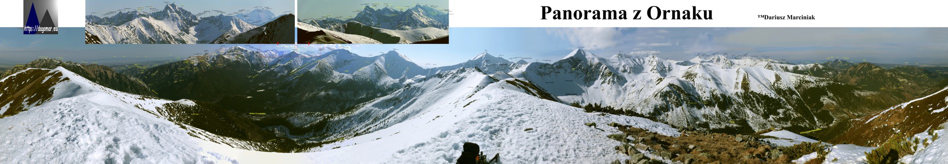 panorama z Ornaku